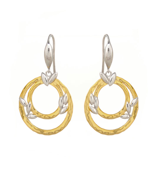 Ola Circle of Life Fishhook Earrings