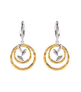 "Ola" Circle of Life Post Earrings