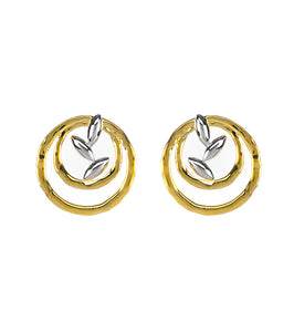 "Ola" Circle of Life Stud Earrings