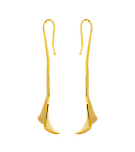 Fan Palm Fishhook Earrings