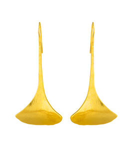 Fan Palm Fishhook Earrings