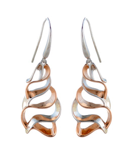 "Kilauea" Fishhook Earrings