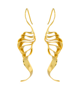 Nautilus Gold Earrings