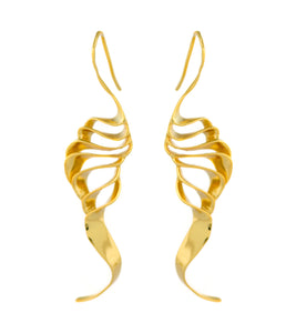 Nautilus Gold Earrings