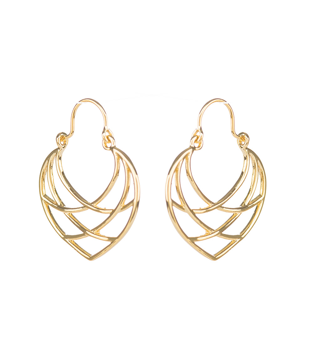 Pendientes palmeados