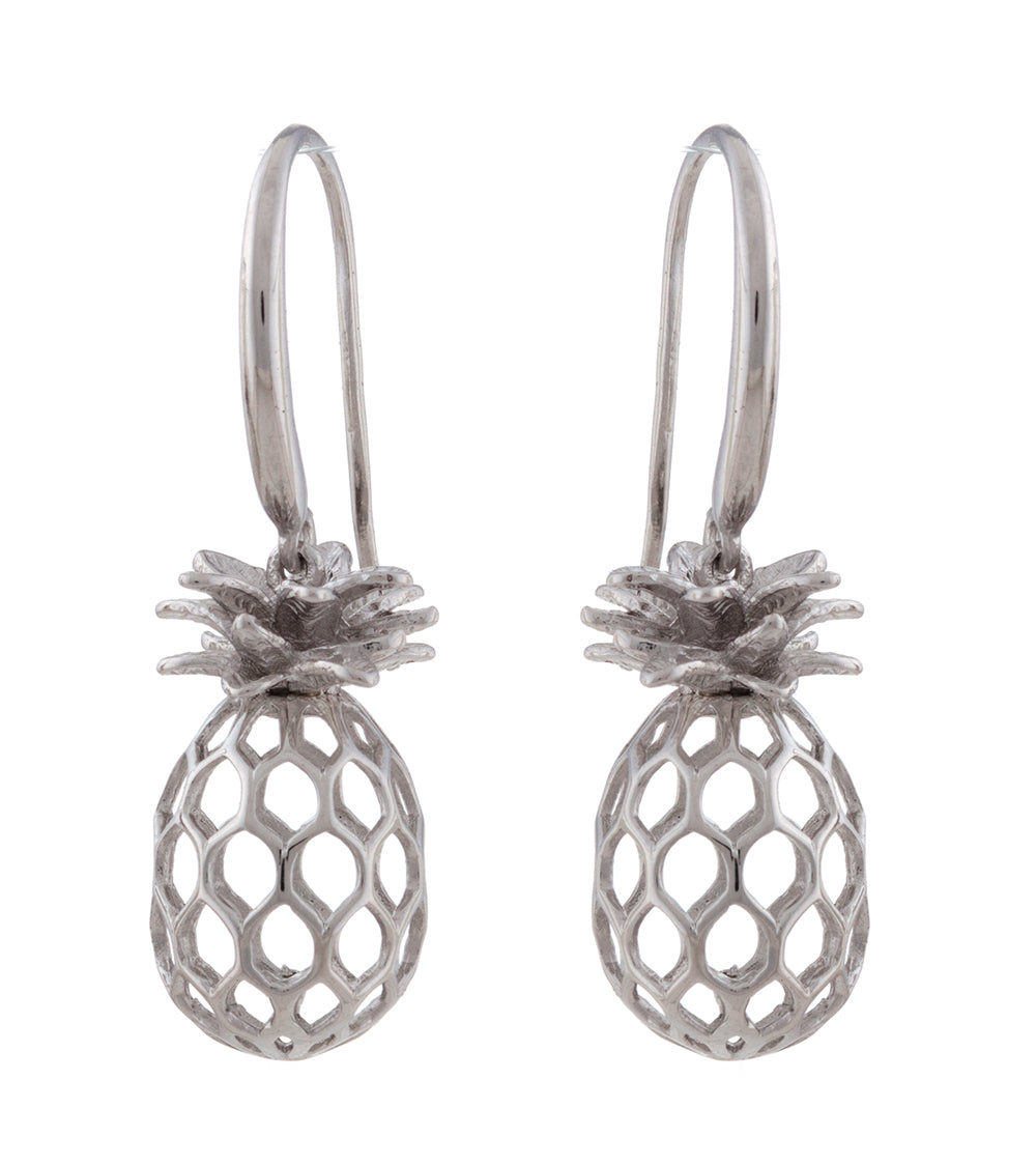 Pineapple Net Earrings