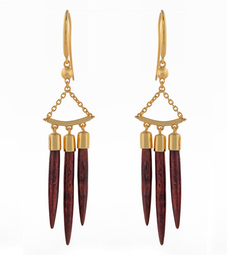 Koa Wana Earrings
