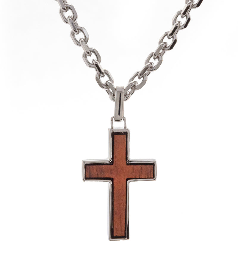 Koa Cross Pendant, Small – Martin & MacArthur