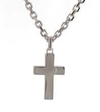 USS Missouri Teak Cross Pendant, Small