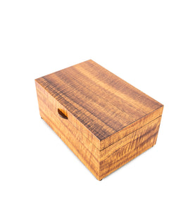 MacArthur Koa Box with Tray - Medium