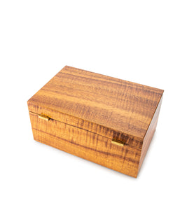 MacArthur Koa Box with Tray - Medium