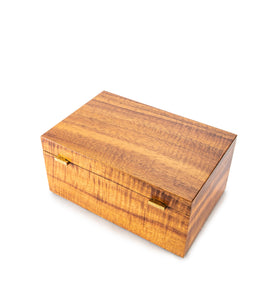 MacArthur Koa Box with Tray - Medium