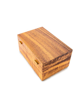 MacArthur Koa Box with Tray - Medium