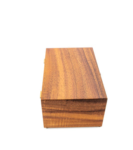 MacArthur Koa Box with Tray - Medium