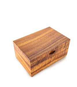 MacArthur Koa Box with Tray - Medium