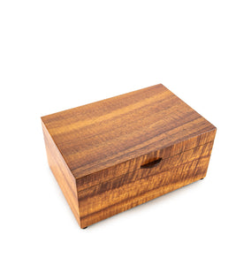 MacArthur Koa Box with Tray - Medium