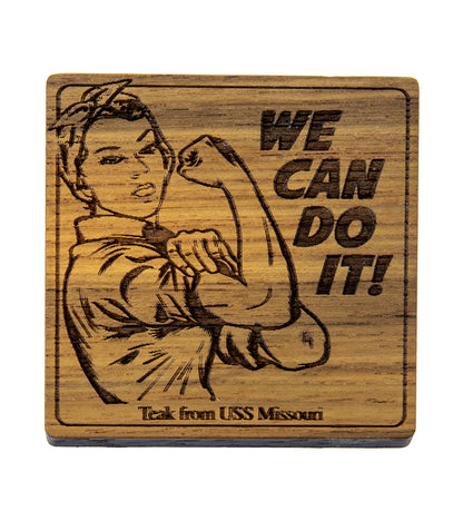 USS Missouri Teak Coaster, Rosie II