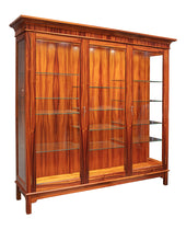 Heritage Ali'i Display Cabinet with Three Glass Panels / Two Doors