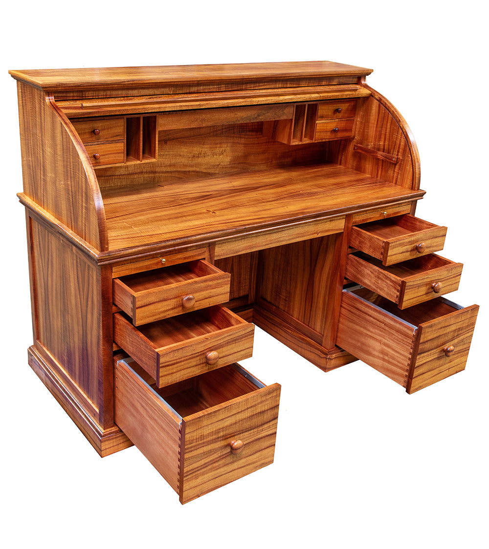 Types of online roll top desks