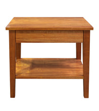 Plantation Nightstand, with Drawer and Shelf