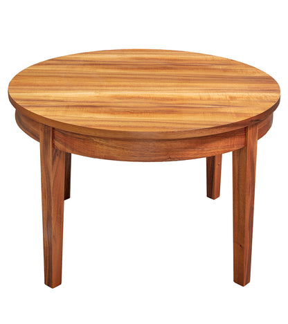 Mesa de centro redonda de plantación