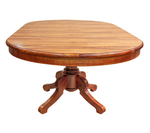 Pedestal Dining Table, Round, 2 - 18" Leaves