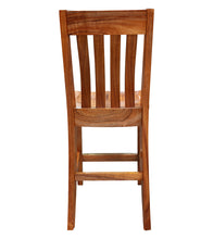 Slat Back Bar Stool