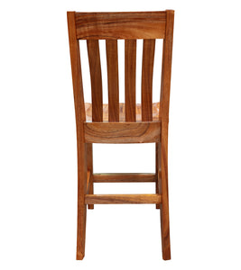 Slat Back Bar Stool