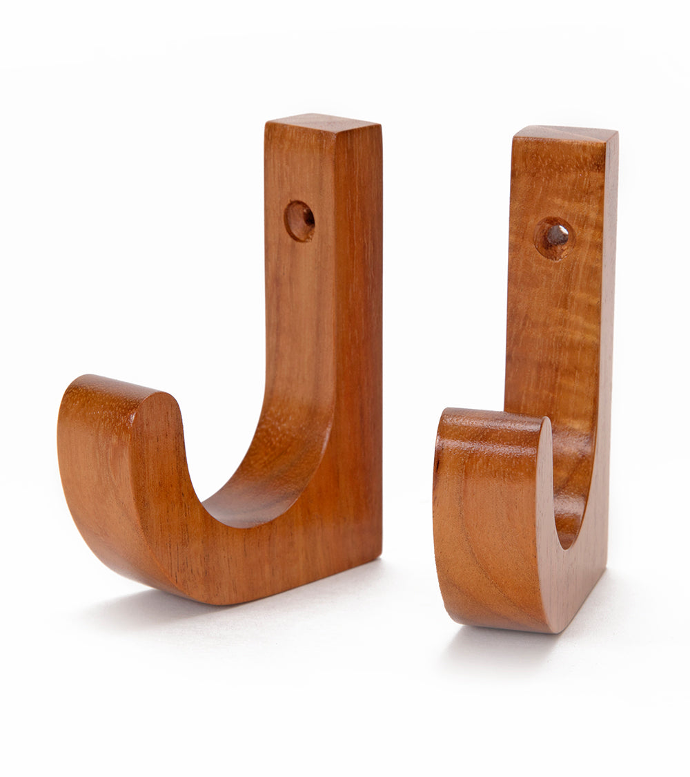 Koa Paddle Holder, Horizontal