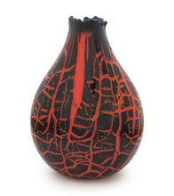 Glass Crackled Vase "CV-62"