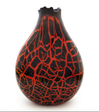 Glass Crackled Vase "CV-62"