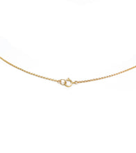 Circle Chain Lariat Tahitian Pearl Necklace - Gold Filled
