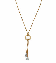 Leather Two Tahitian Pearl Necklace with Coral Design Accent