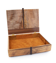 Figured Mango wood box "Mango Tide"