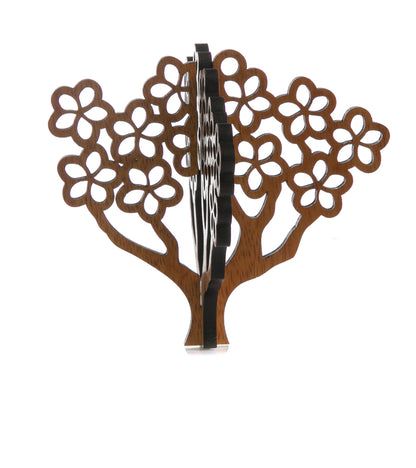 Koa 3D Ornament - Plumeria Tree
