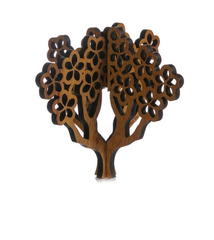 Koa 3D Ornament - Plumeria Tree
