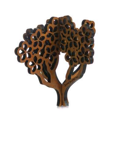Koa 3D Ornament - Plumeria Tree