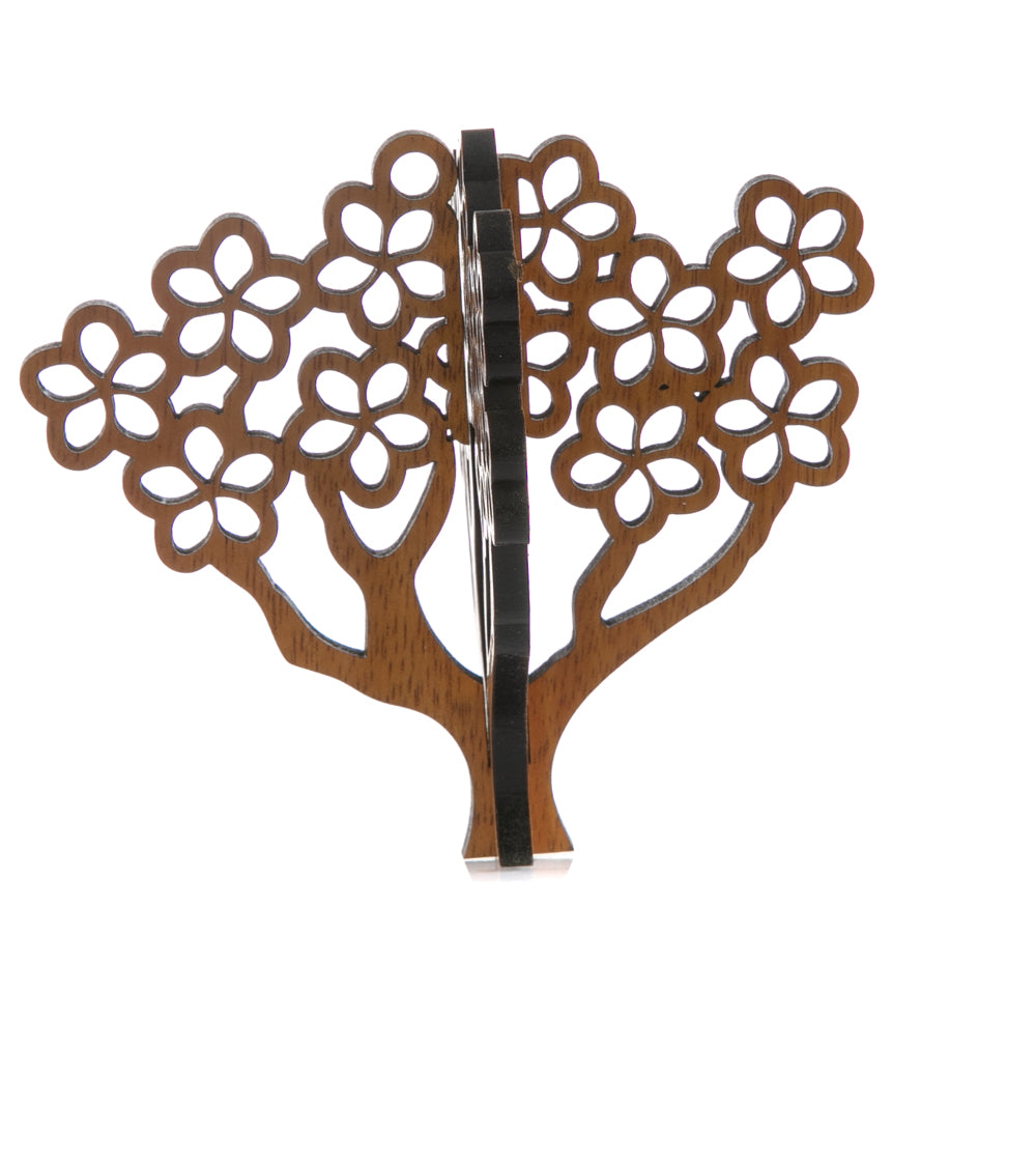Koa 3D Ornament - Plumeria Tree
