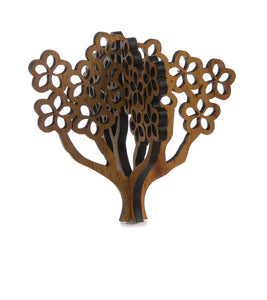 Koa 3D Ornament - Plumeria Tree