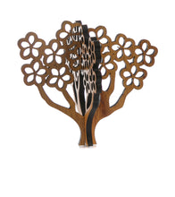 Koa 3D Ornament - Plumeria Tree