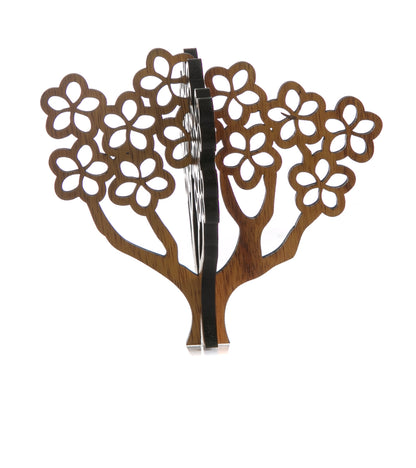 Koa 3D Ornament - Plumeria Tree