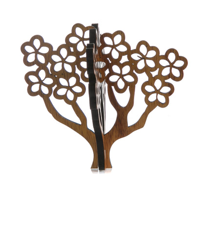 Koa 3D Ornament - Plumeria Tree