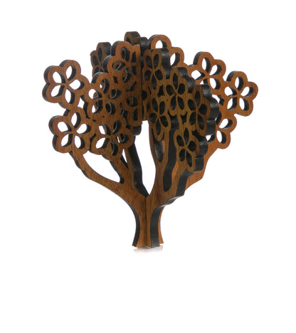 Koa 3D Ornament - Plumeria Tree