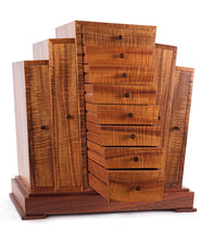 Curly Koa Jewelry Armoire