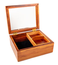 MacArthur Koa Box with Tray - Large