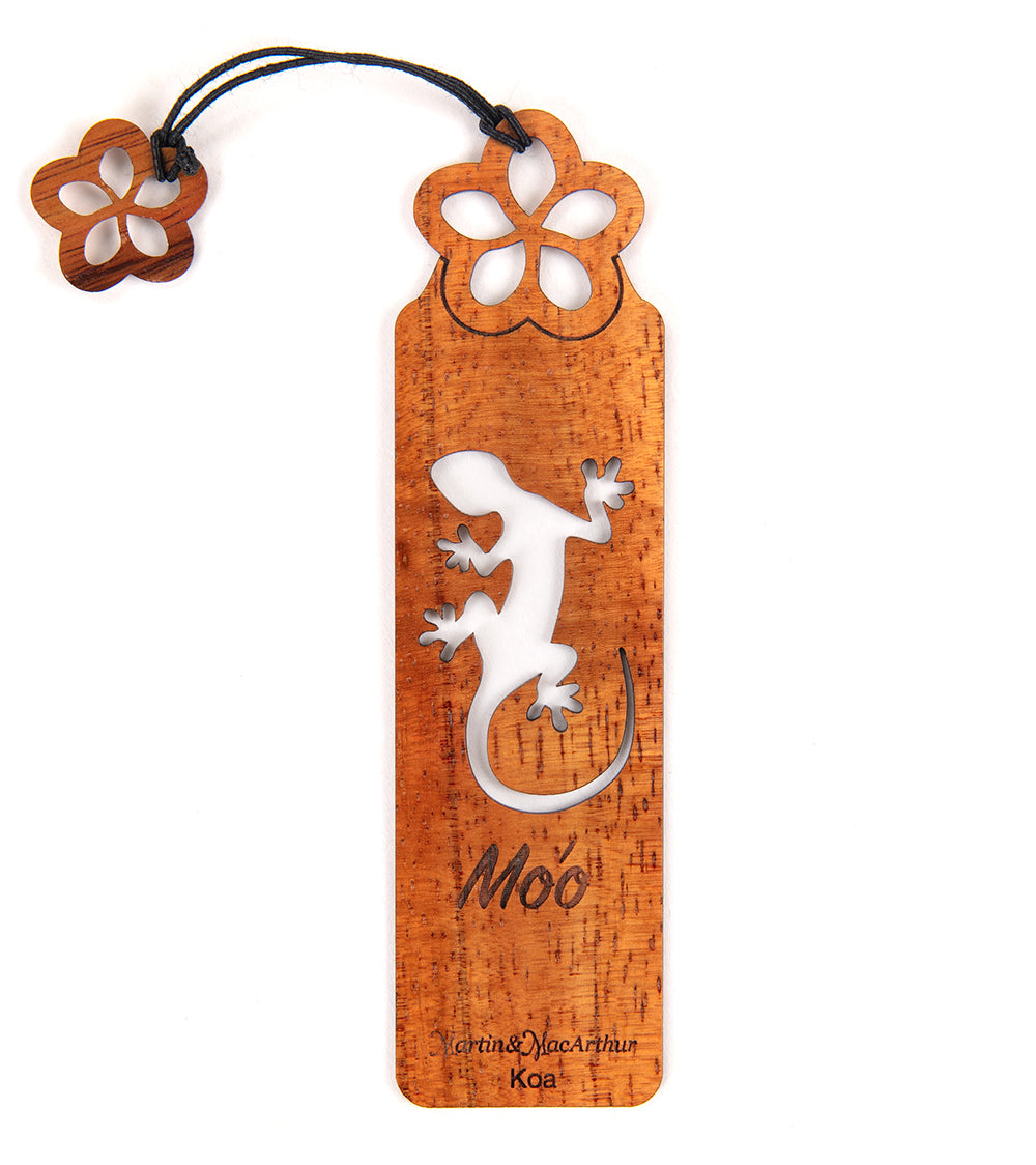 Koa Bookmark - Gecko