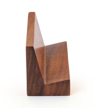 Koa Business Card Holder - Angled