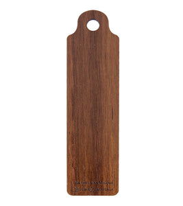 USS Missouri Teak Bookmark "Plain Teak"