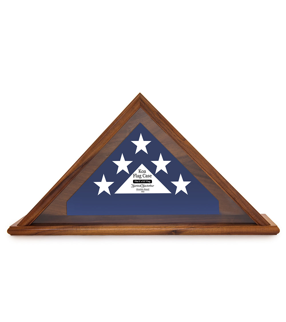 Koa Flag Box