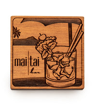Koa Modern Coaster - Mai Tai Bar at the Royal Hawaiian Hotel